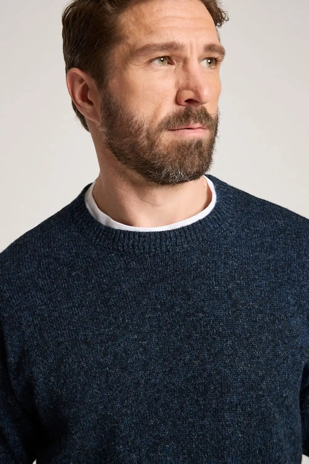 MEN'S SHETLAND COLLECTION SWEATER