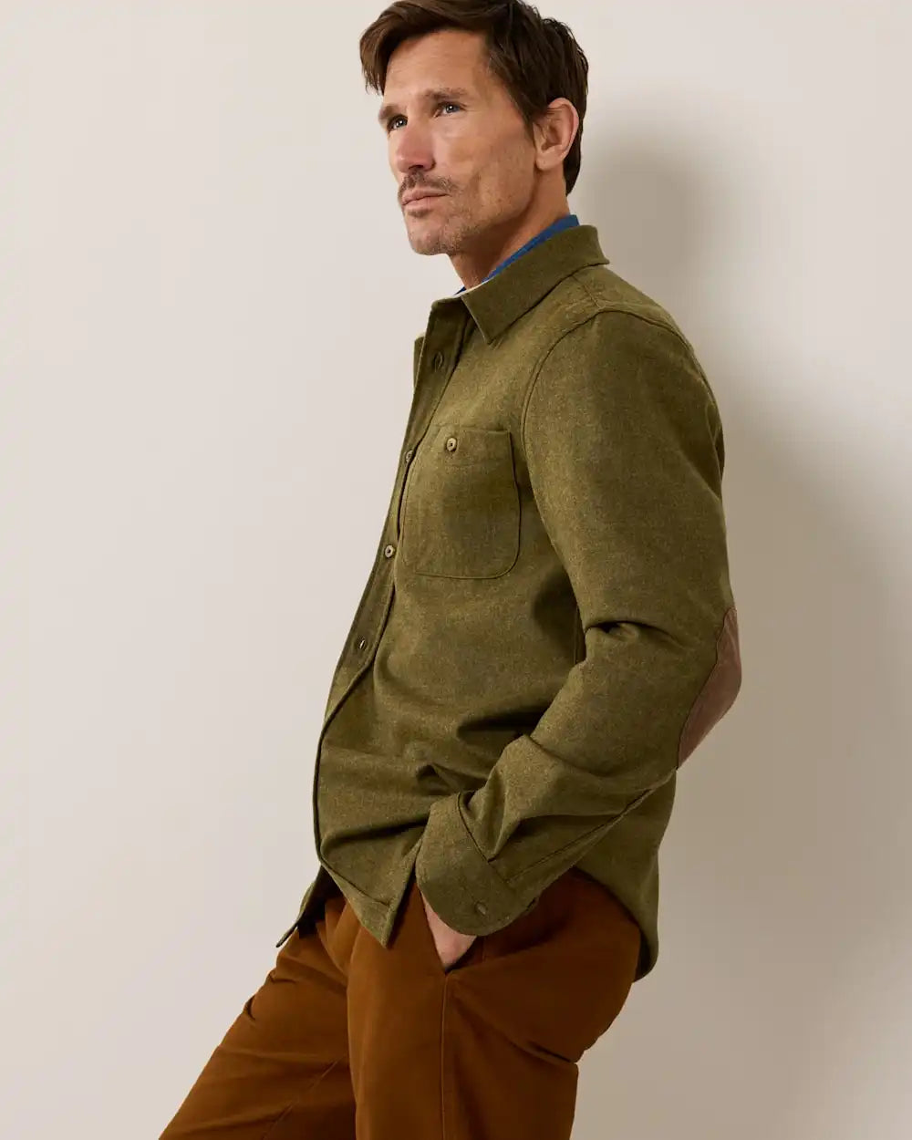 MEN'S ELBOW-PATCH TRAIL SHIRT