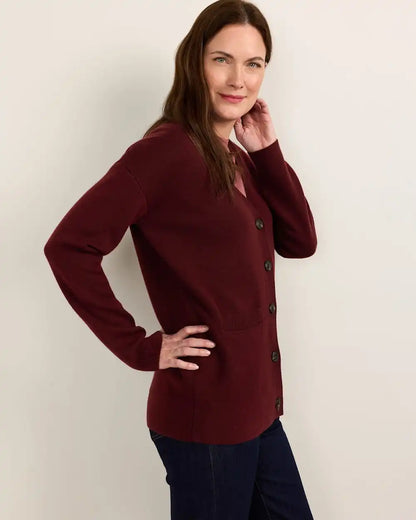 WOMEN'S RELAXED MERINO CARDIGAN