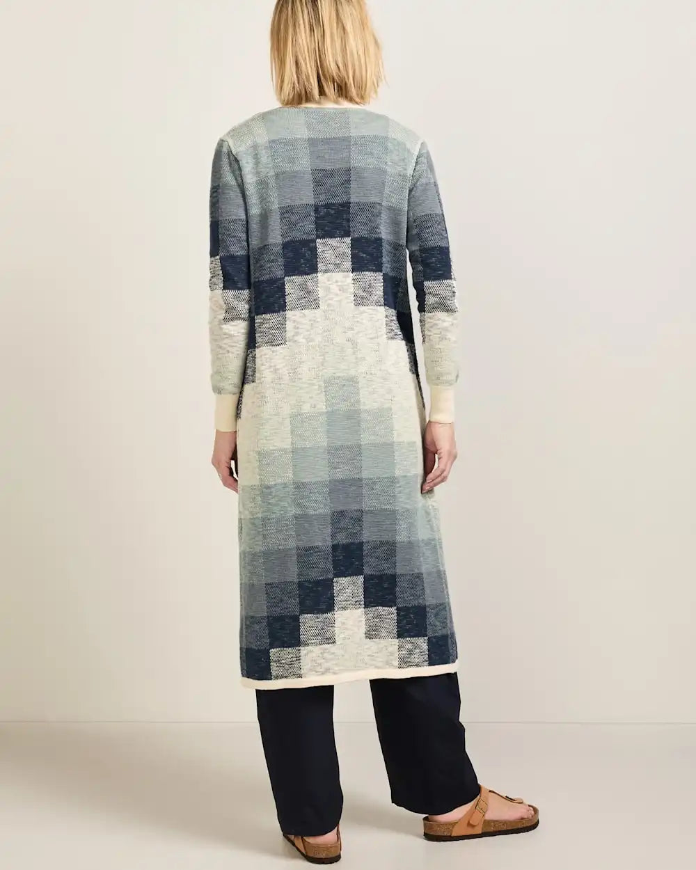 WOMEN'S COTTON DUSTER CARDIGAN