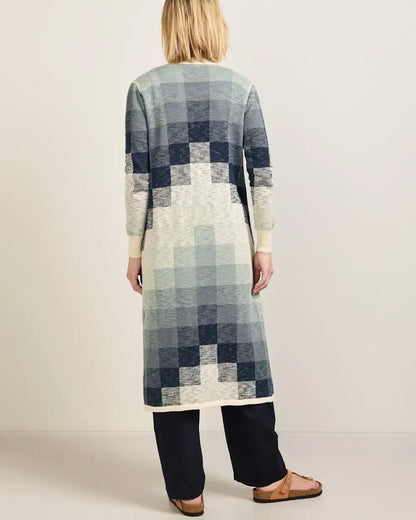WOMEN'S COTTON DUSTER CARDIGAN
