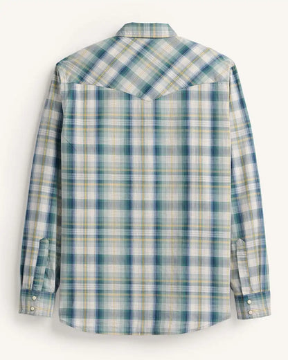 MEN'S PLAID CANYON COTTON SHIRT