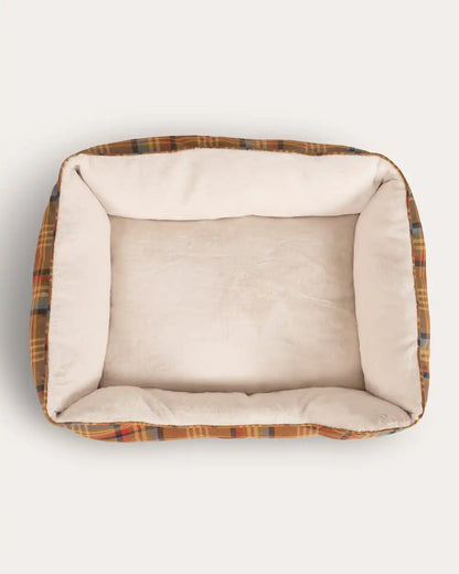 DESERT PLAID PET BED - KUDDLER