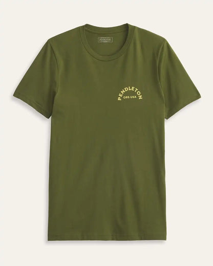 MEN'S SHORT-SLEEVE BEAR GRAPHIC TEE