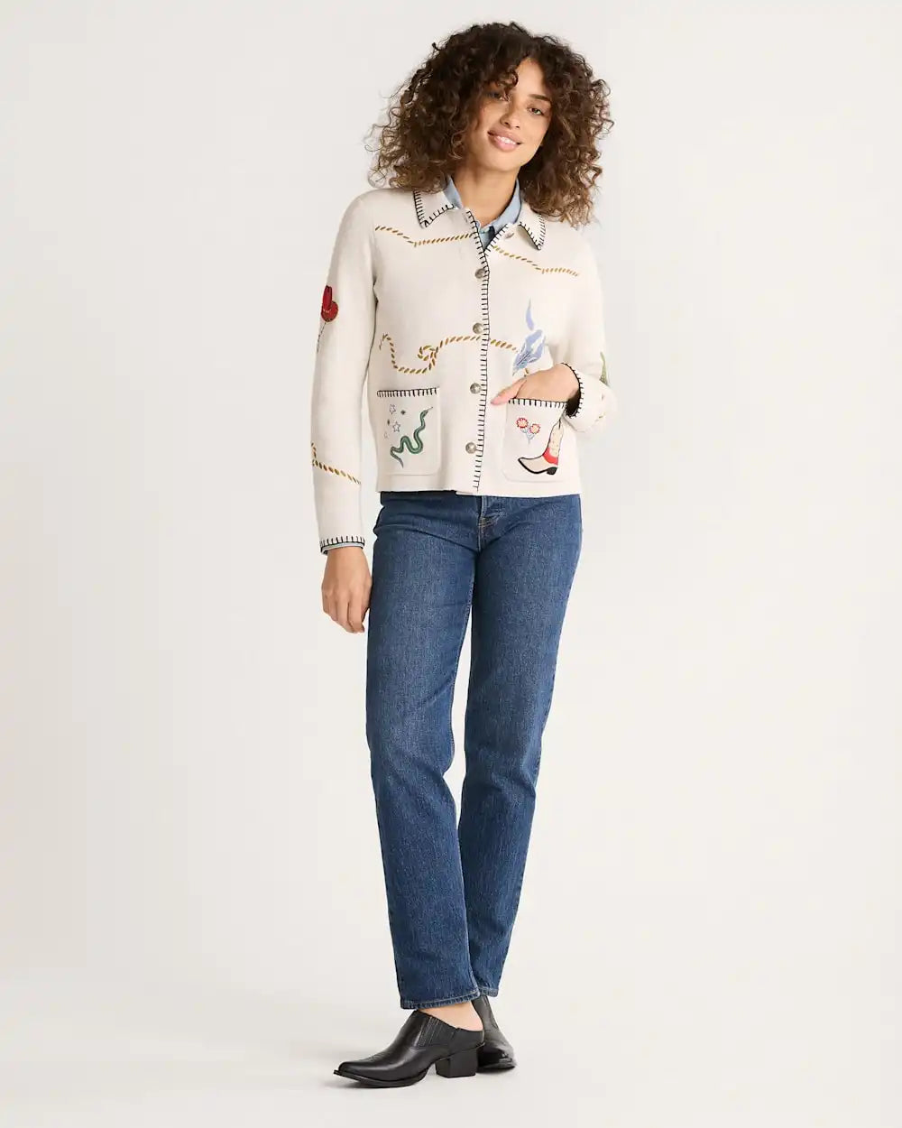 WOMEN'S SOUVENIR CARDIGAN