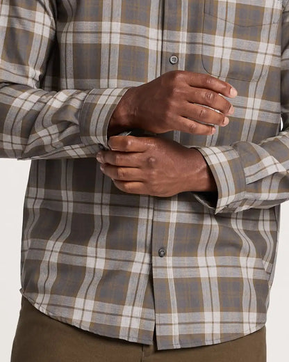 MEN'S MEN'S PLAID MERINO LODGE SHIRT