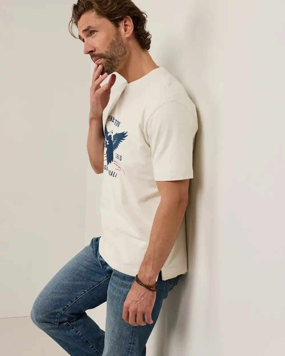 MEN'S SHORT-SLEEVE DESCHUTES EAGLE GRAPHIC TEE