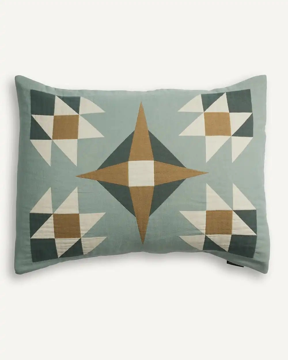 QUILTED STAR COTTON MATELASSE COVERLET SET