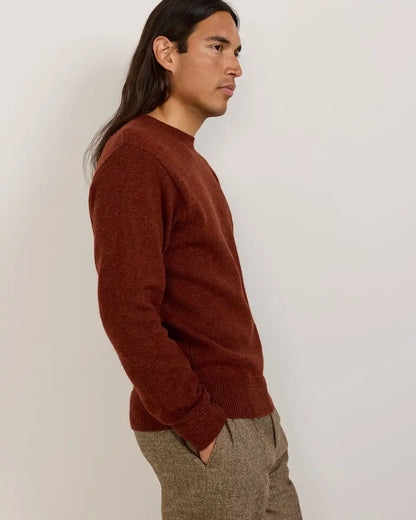 MEN'S SHETLAND COLLECTION SWEATER