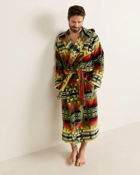 UNISEX PONDEROSA COTTON TERRY VELOUR BATHROBE