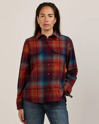 WOMEN'S PLAID BOARD SHIRT