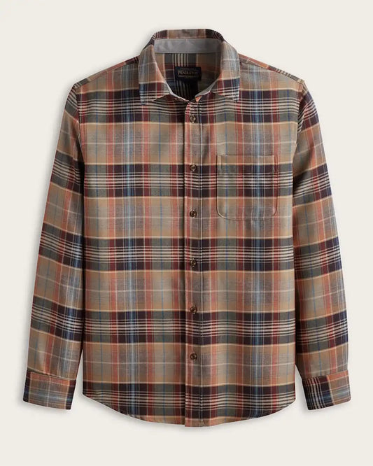 MEN'S MEN'S PLAID MERINO LODGE SHIRT