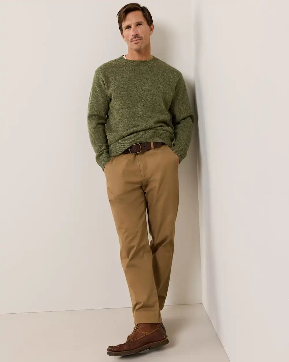 MEN'S SHETLAND COLLECTION SWEATER