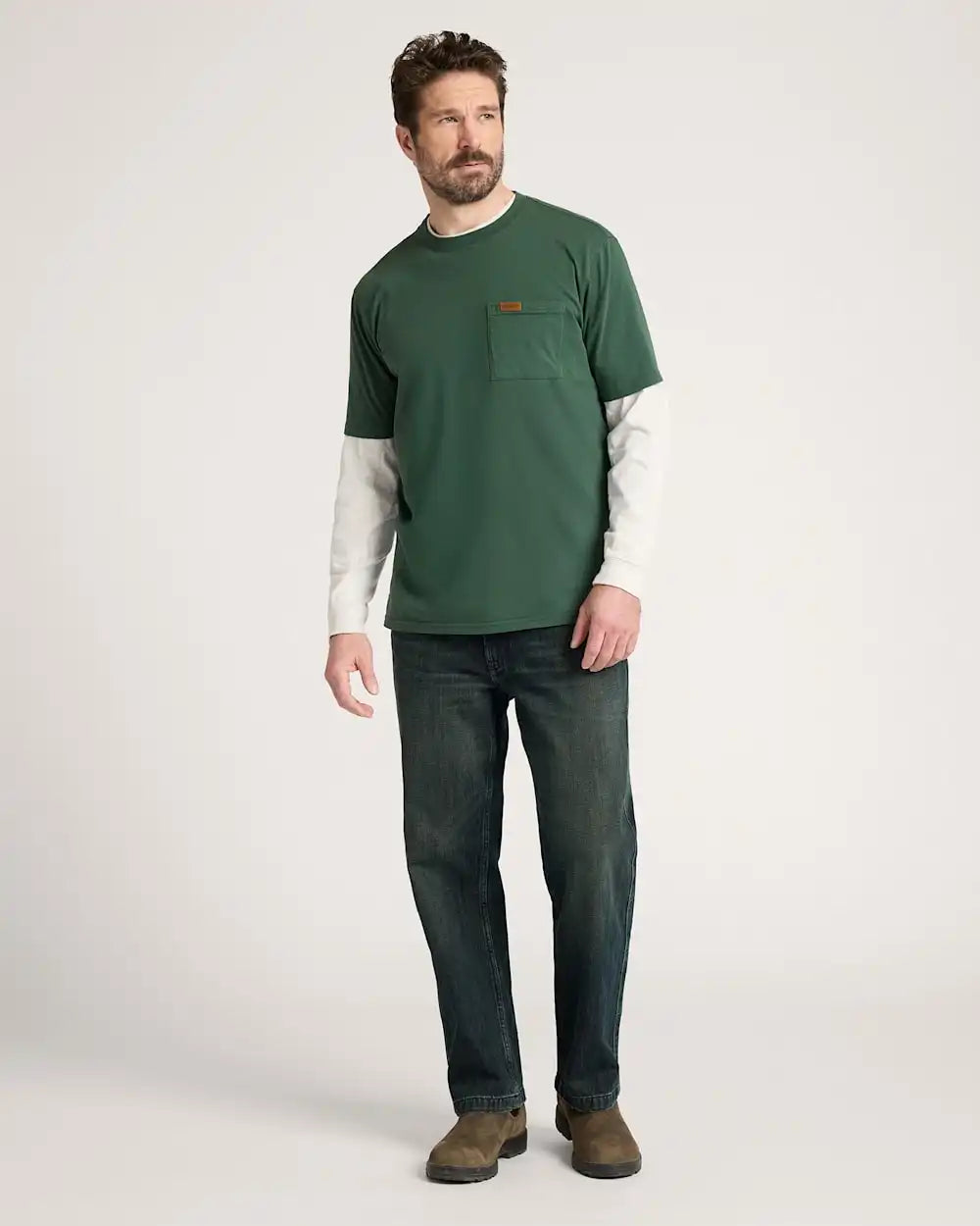 MEN'S SHORT-SLEEVE DESCHUTES POCKET TEE