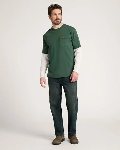 MEN'S SHORT-SLEEVE DESCHUTES POCKET TEE