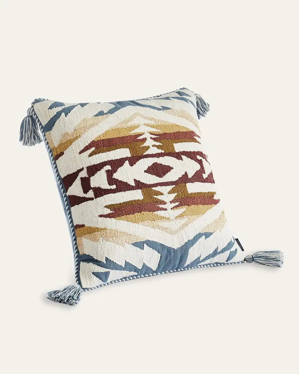 CANYON TRAIL EMBROIDERED SQUARE PILLOW