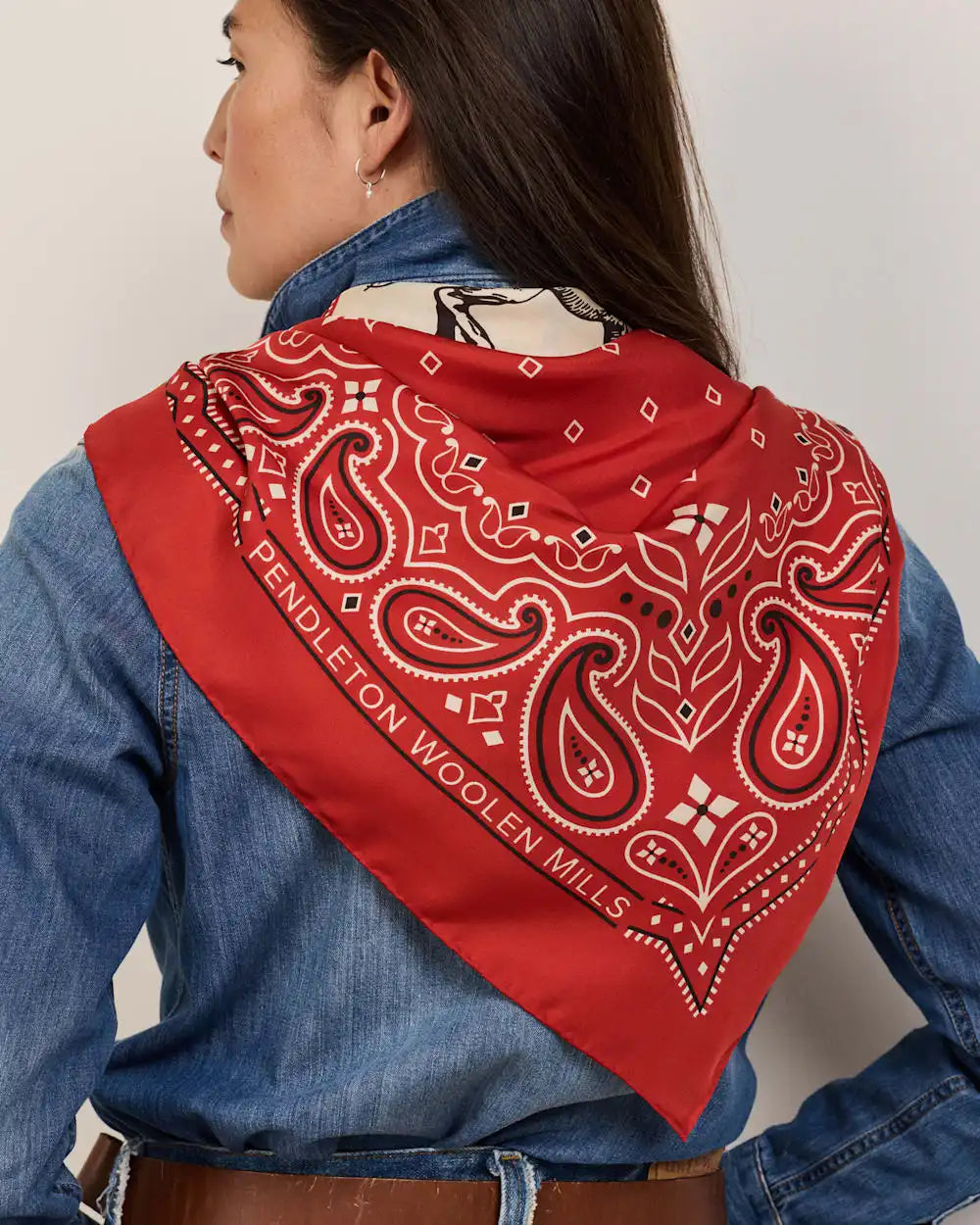RODEO SPIRIT SILK SCARF
