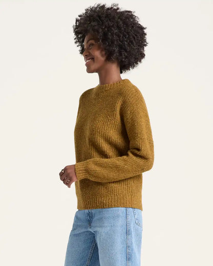 WOMEN'S DONEGAL EYELET SWEATER