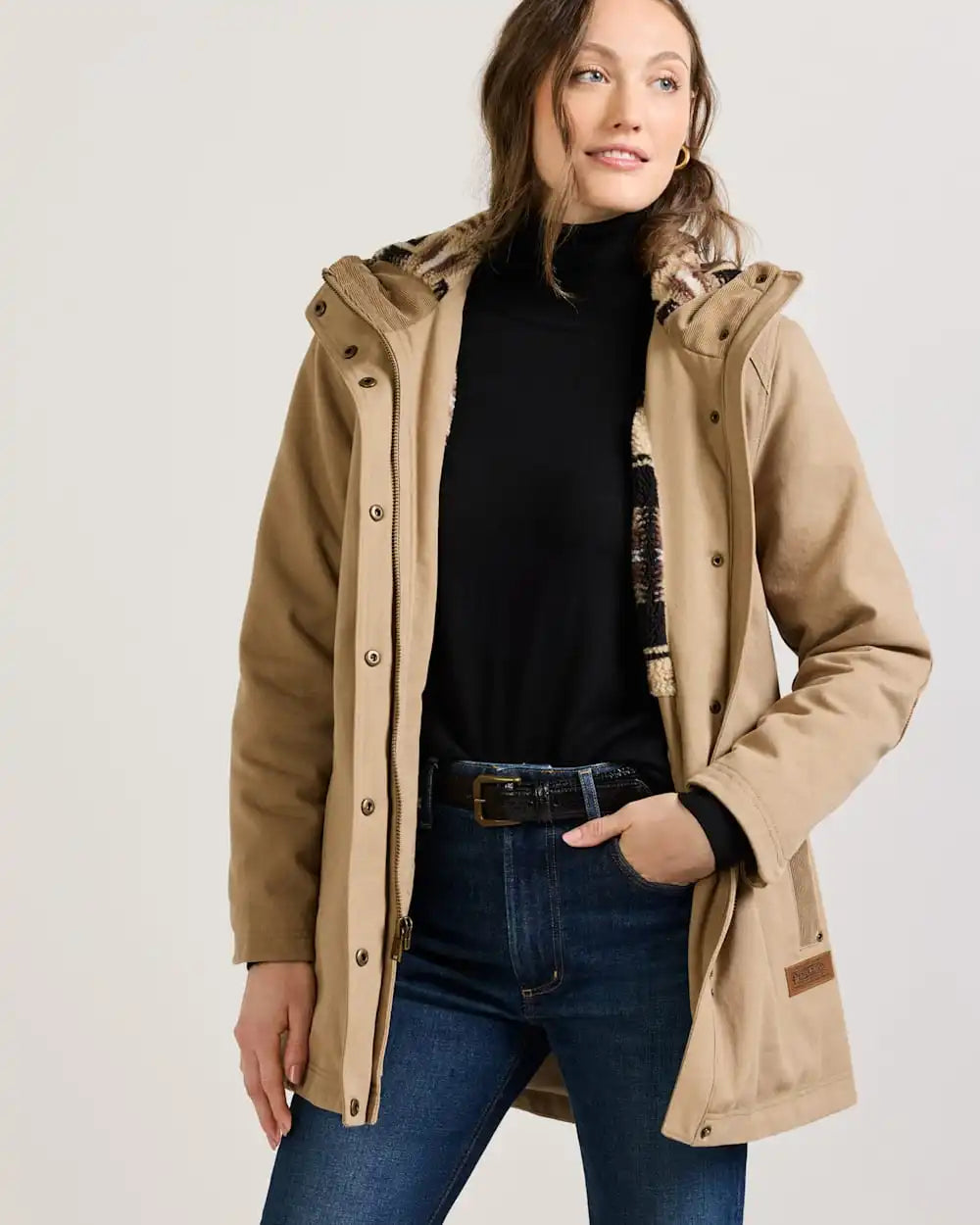 WOMEN'S CEDAR CREEK CANVAS PARKA