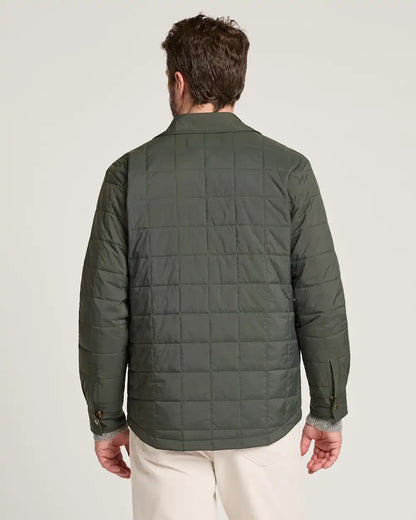 MEN'S ARROYO CRINKLE QUILTED SHIRT JACKET
