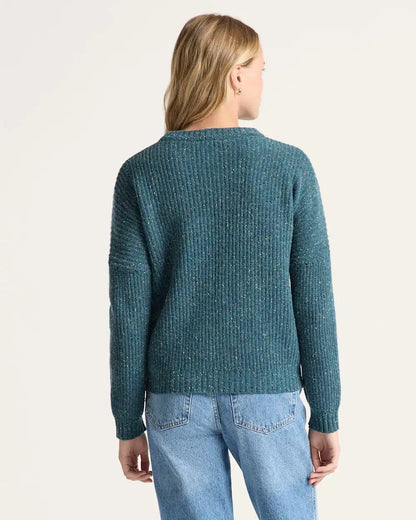 WOMEN'S DONEGAL EYELET SWEATER