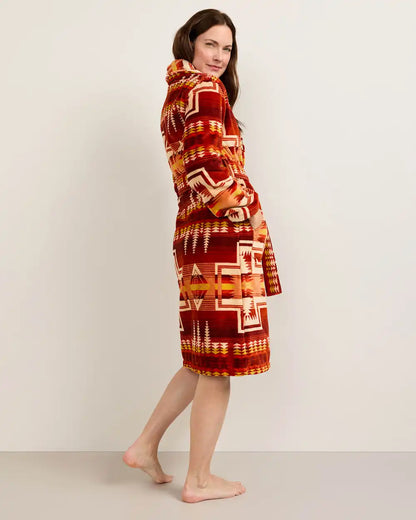WOMEN'S HARDING COTTON TERRY VELOUR BATHROBE
