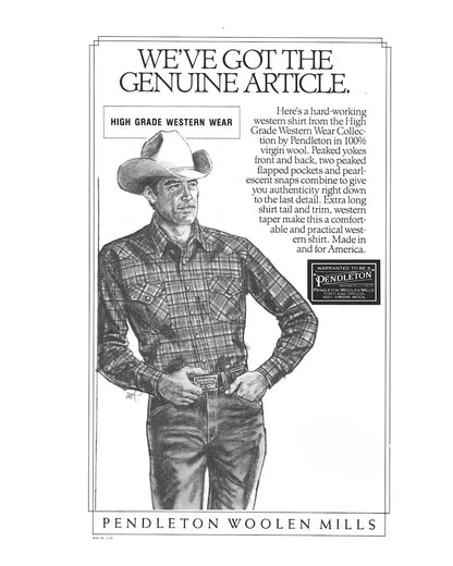 MEN'S PLAID SNAP-FRONT WESTERN CANYON SHIRT