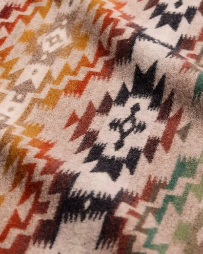 HEAVYWEIGHT WOOL JACQUARD FABRIC