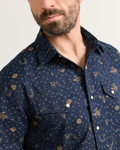 MEN'S SHORT-SLEEVE LARAMIE SNAP-FRONT SHIRT
