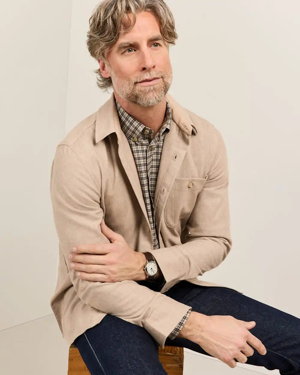 MEN'S ELBOW-PATCH TRAIL SHIRT