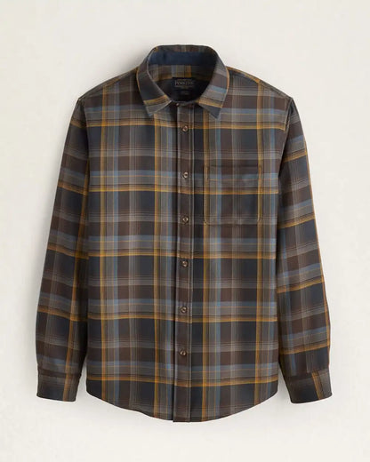 MEN'S MEN'S PLAID MERINO LODGE SHIRT