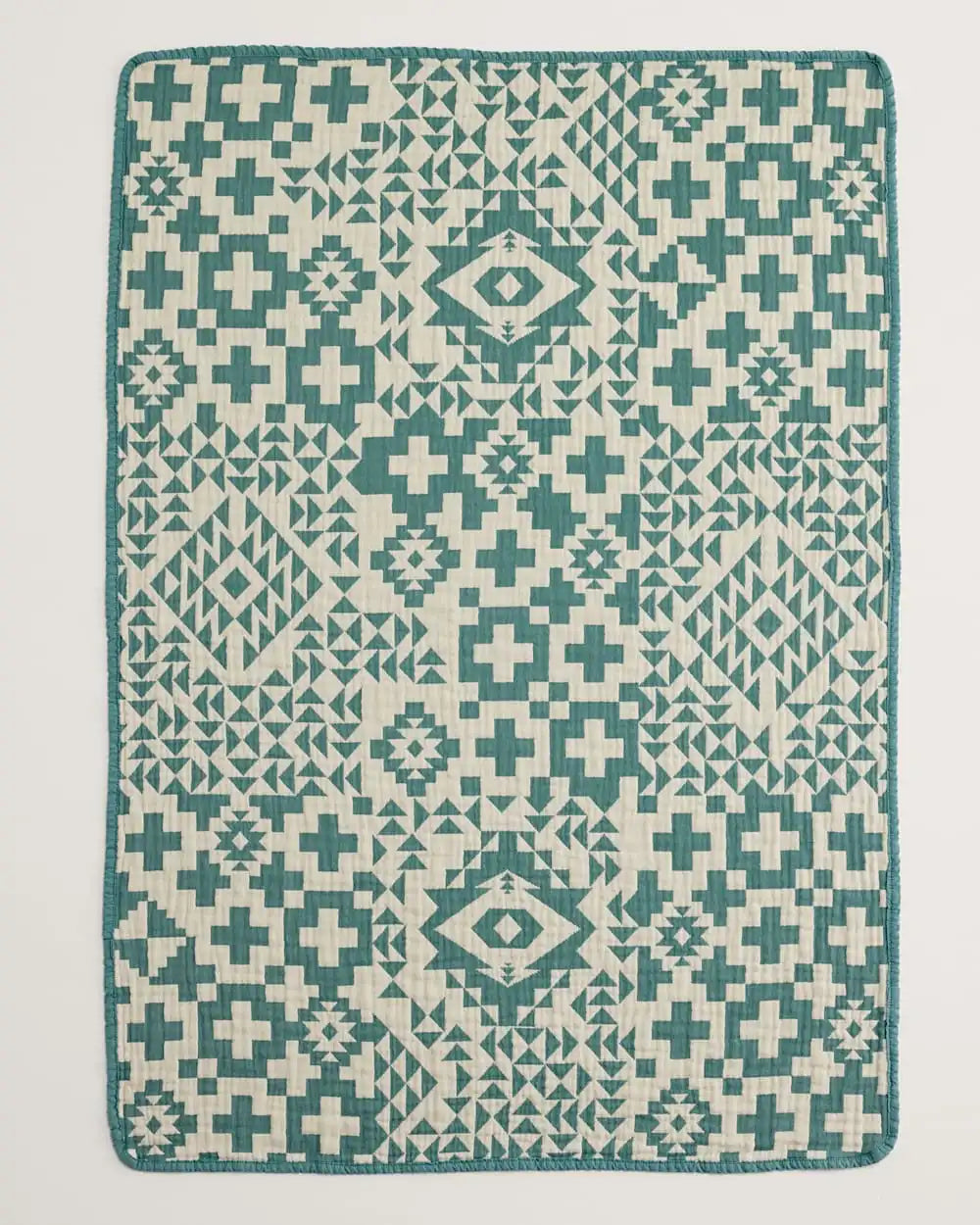 BLUE RIDGE ORGANIC COTTON BABY BLANKET