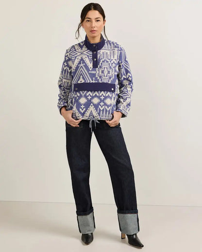 WOMEN'S DOUBLESOFT HALF-SNAP PULLOVER