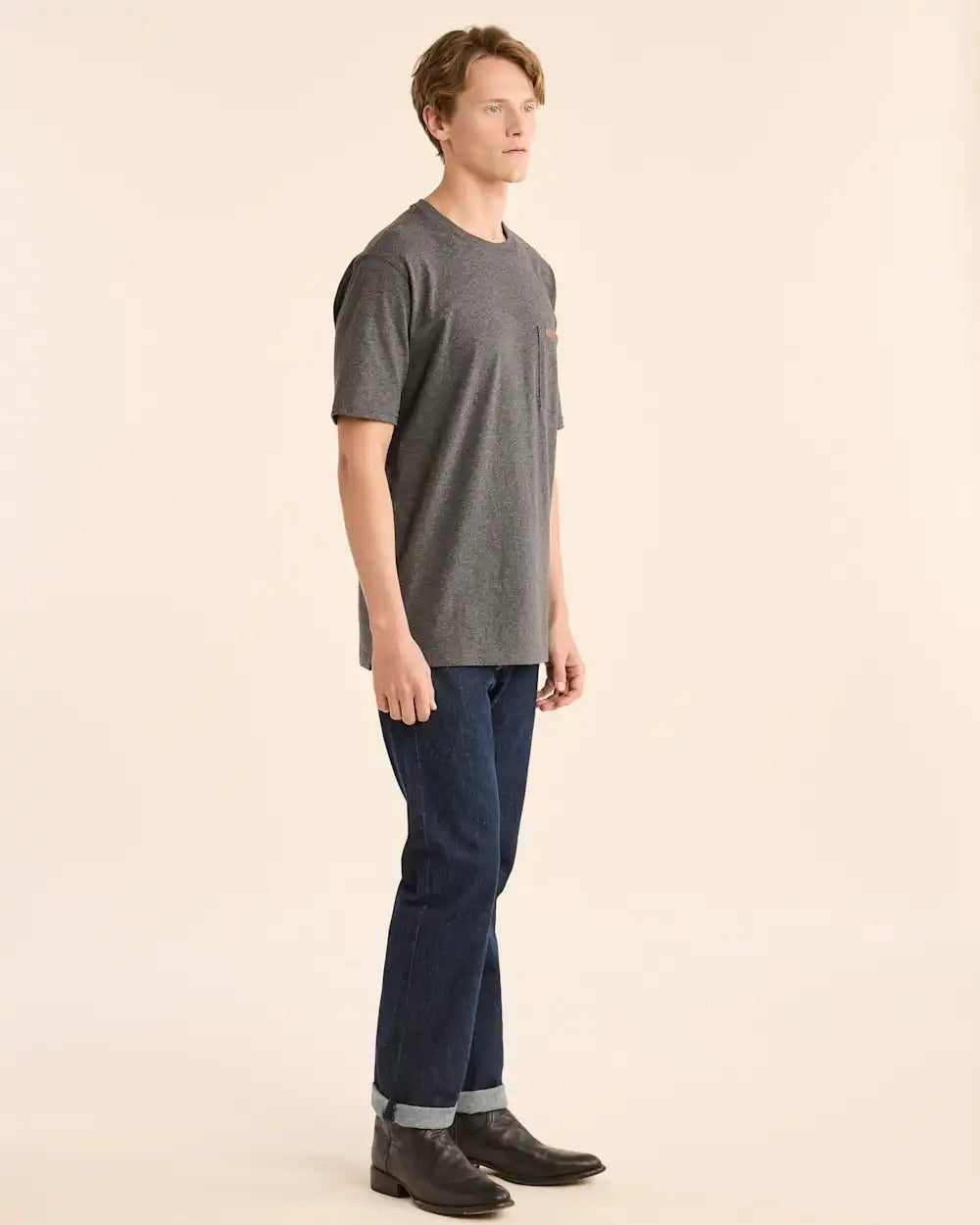 MEN'S SHORT-SLEEVE DESCHUTES POCKET TEE